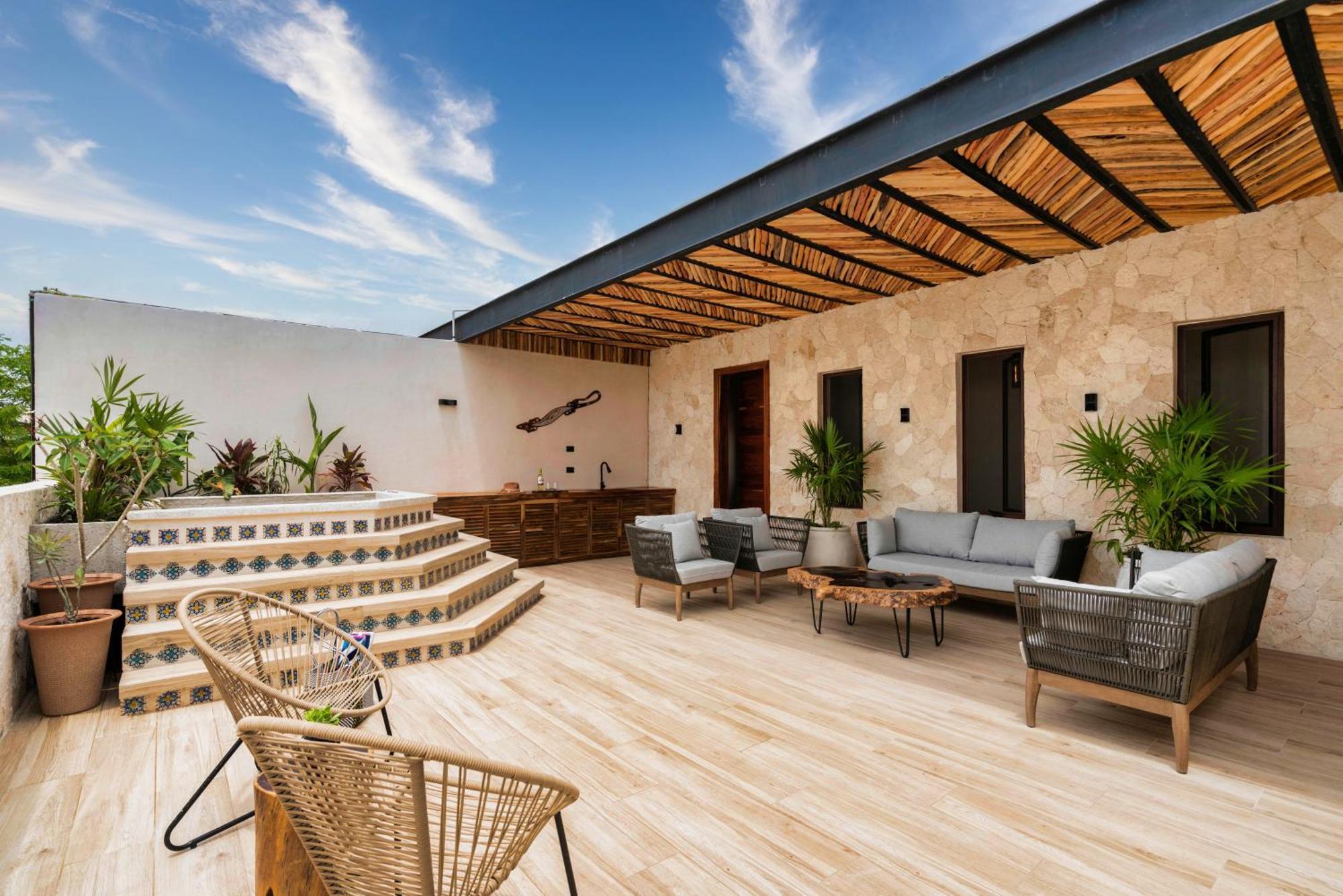 El Rey Loro - Lux 4 Bed Villa @Bluedeertulum Exterior photo