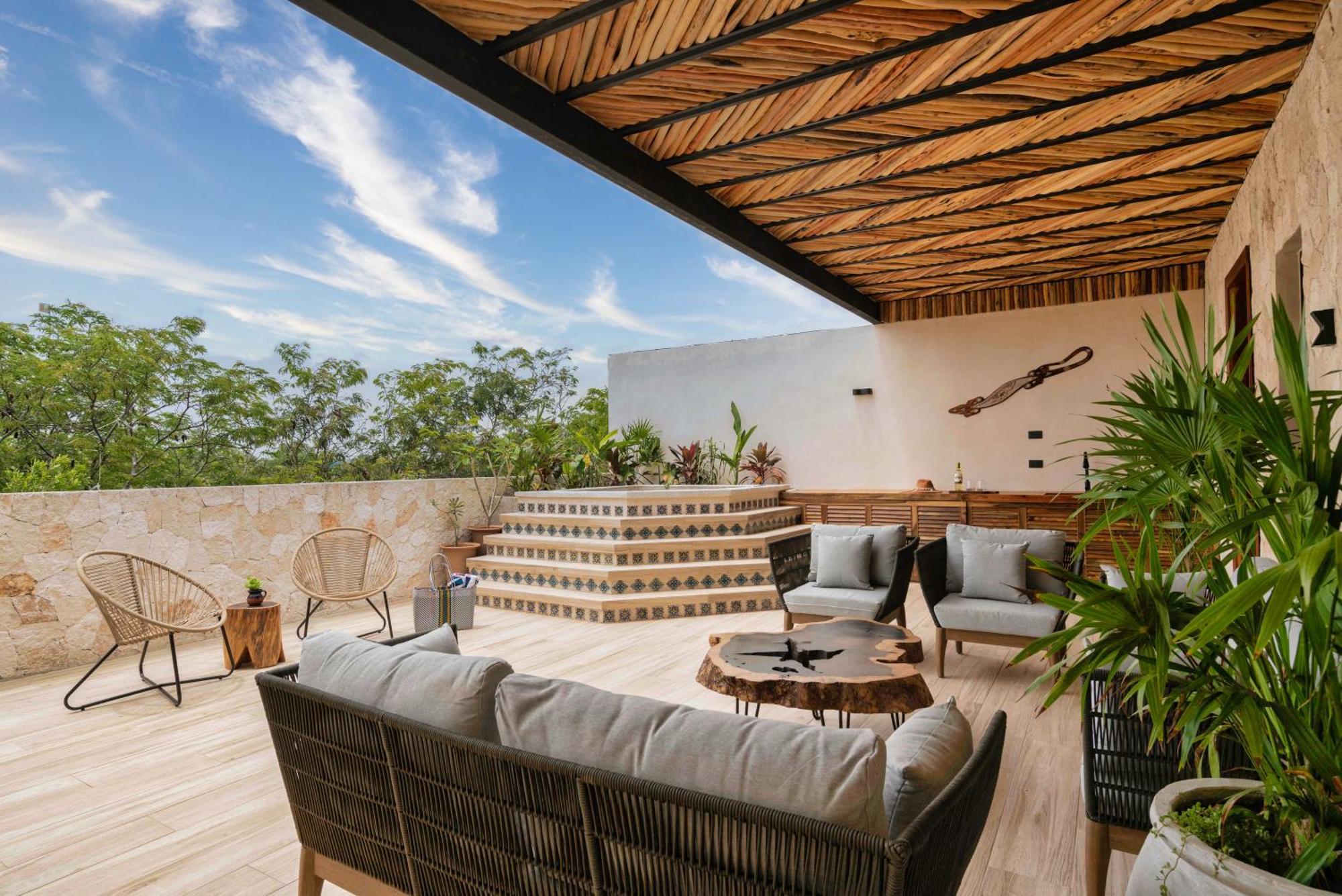 El Rey Loro - Lux 4 Bed Villa @Bluedeertulum Exterior photo