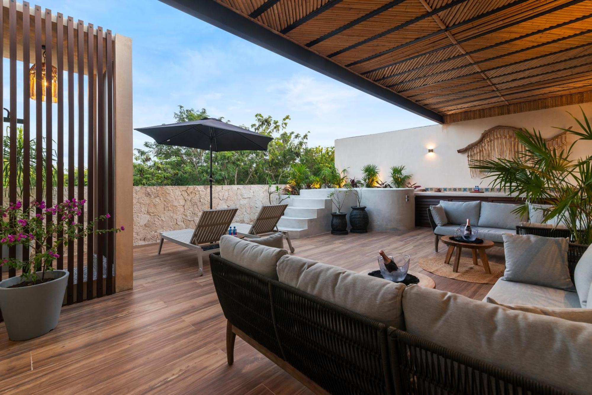 El Rey Loro - Lux 4 Bed Villa @Bluedeertulum Exterior photo